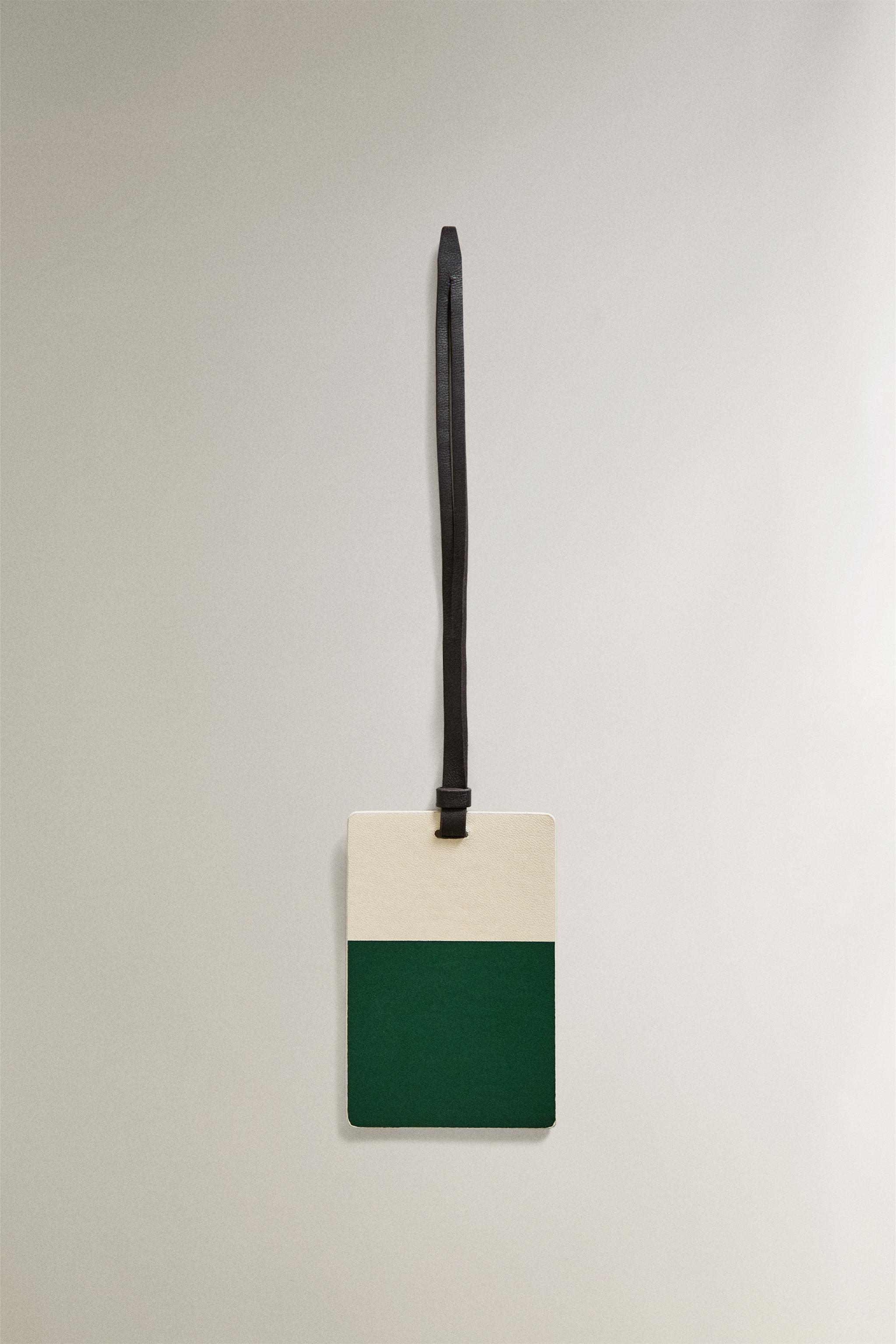 LEATHER LUGGAGE TAG